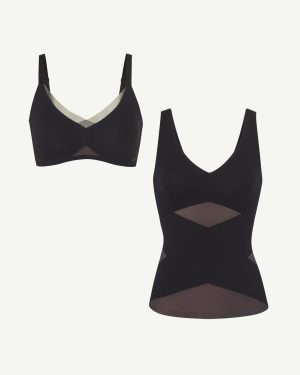 CrossOver Bra + LiftWear Tank Bundle