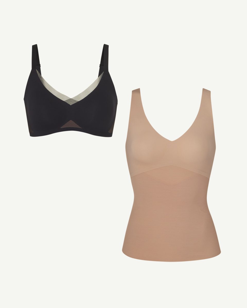 CrossOver Bra + LiftWear Tank Bundle