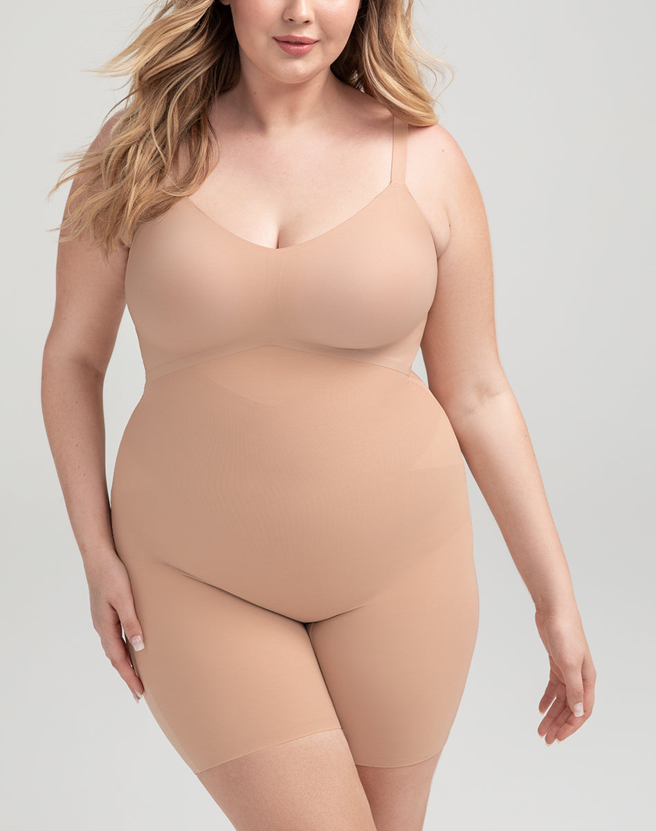 MidThighBodysuit-Model-Sand-XL-Aubrey-Front.jpg