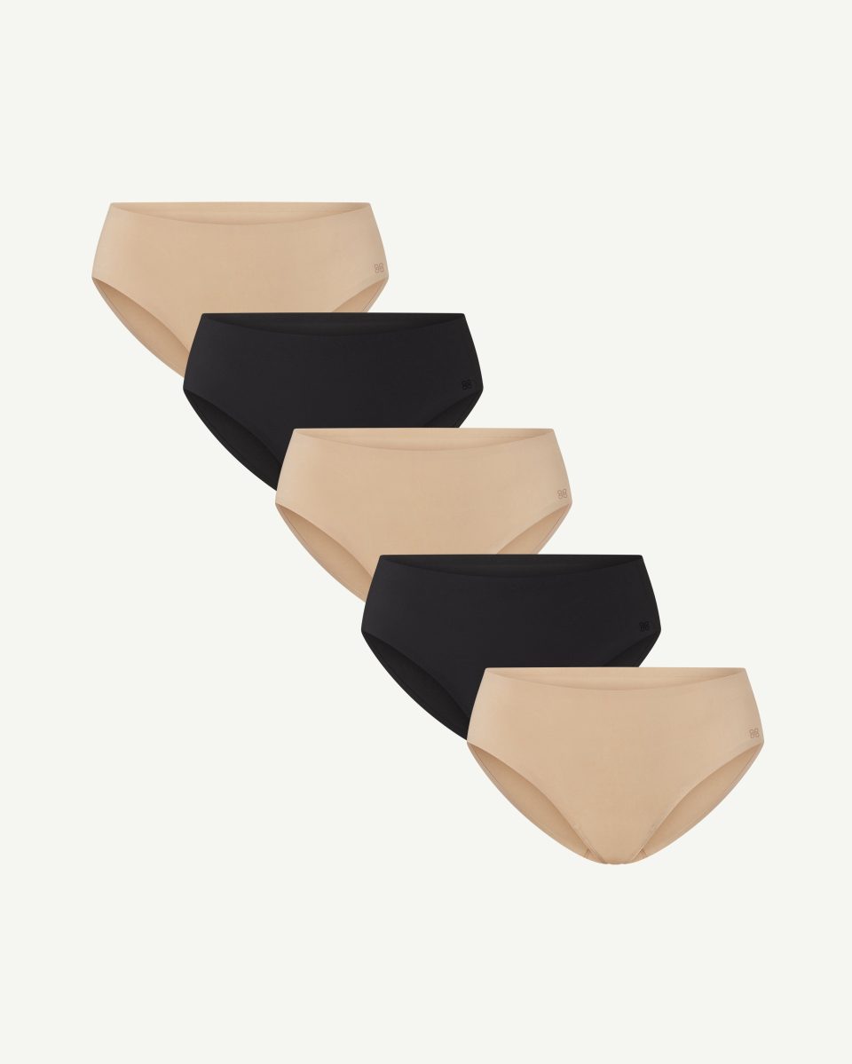 SoftForm Cotton Mid-Rise Brief 5-Pack